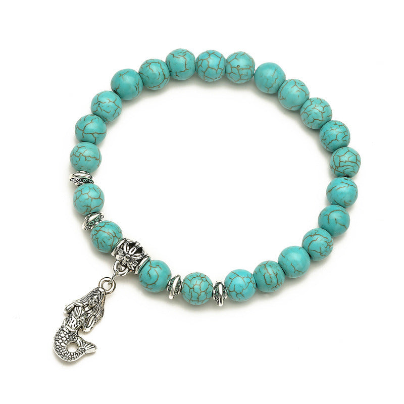 Wholesale Turquoise Cross Onyx Bracelet